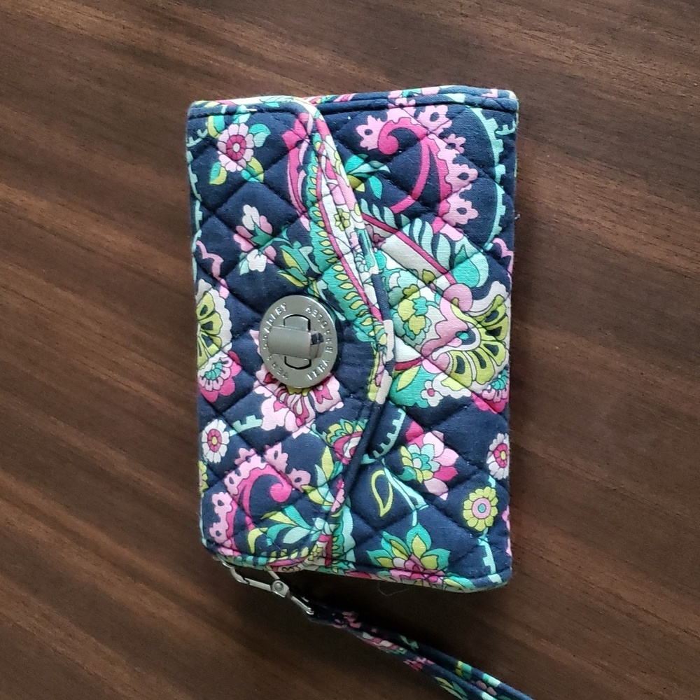 Vera Bradley Turn Lock Wallet Wristlet